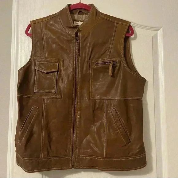 Coldwater Creek Jackets & Blazers - Coldwater Creek Leather Vest